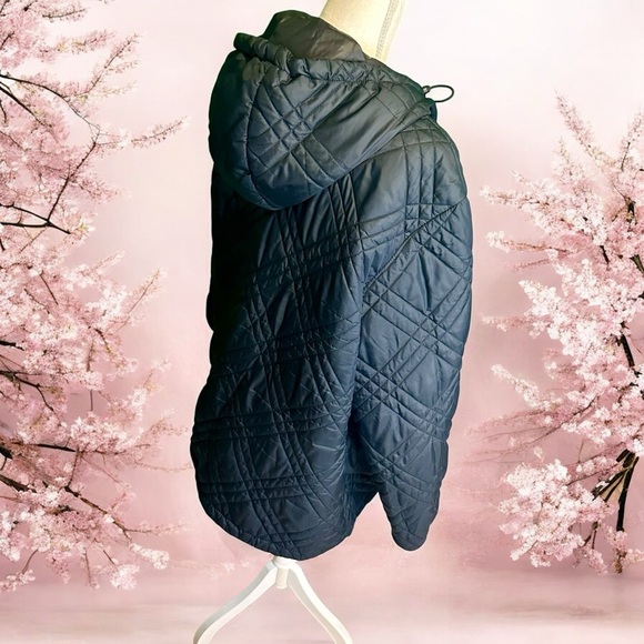 New Balance Women’s Plus Size Black Quilted Padded Puffer Winter Coat Size 2X - Picture 10 of 13